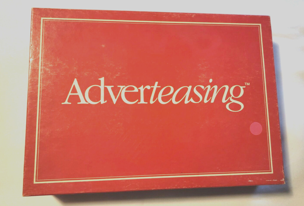 Cadaco Games Adverteasing Card Trivia Game- 1988 - Used - Good Condition